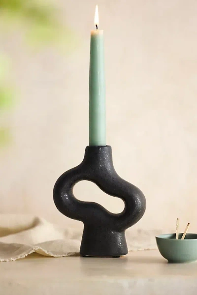 Terrain Shaped Ceramic Taper Holder