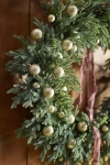 Terrain Shatterproof Mini Bauble Garland In Green