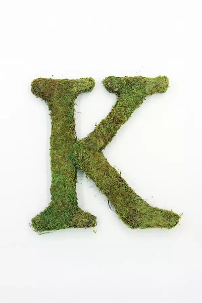 Terrain Sheet Moss Letter