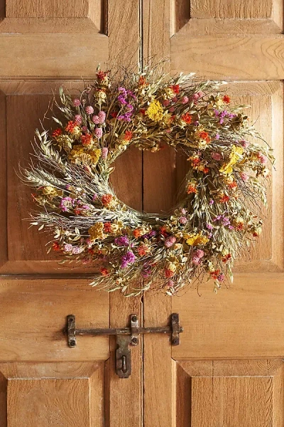 Terrain Sherbet Sunset Wreath In Multi
