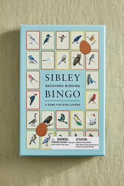 Terrain Sibley Backyard Birding Bingo In Blue
