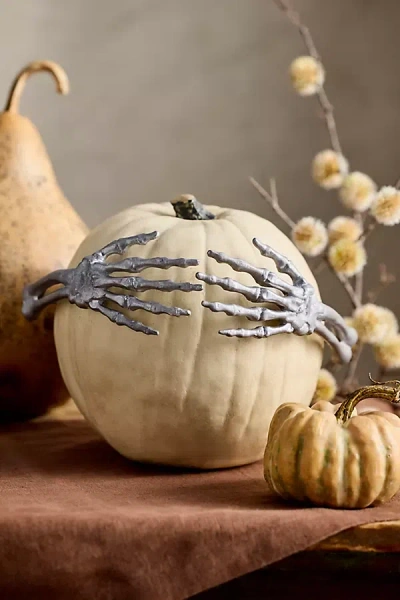 Terrain Skeleton Hand Pumpkin Stake