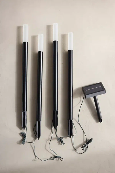 Terrain Solar Utility Light Stakes, Strand Of 4