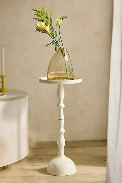 Terrain Spindle Aluminum Side Table
