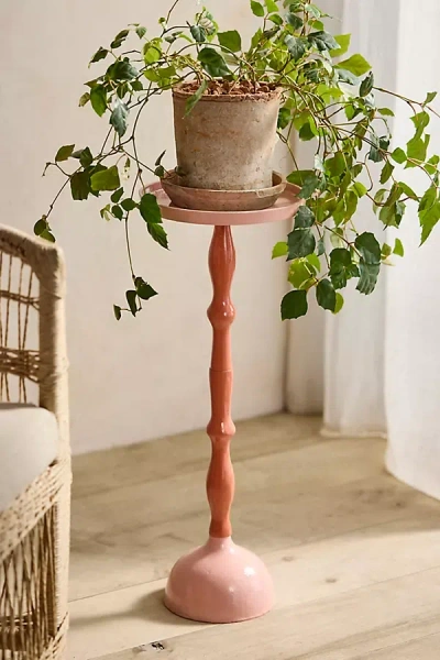 Terrain Spindle Aluminum Side Table