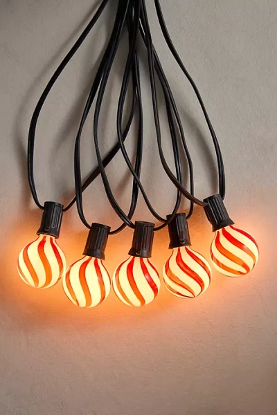 Terrain Stargazer Garden Lights, Set Of 10 Bulbs, Candy Cane