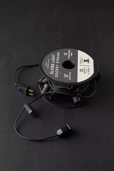 Terrain Stargazer Garden Lights Socket Strand, 20' In Black