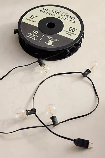 Terrain Stargazer Garden Lights Socket Strand, 60' In Black