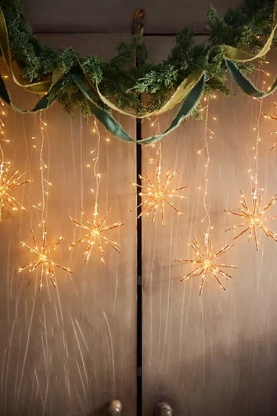 Terrain Stargazer Supernova Twinkling Light Garland In Multi