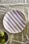 Terrain Striped Porcelain Side Plate In Multi