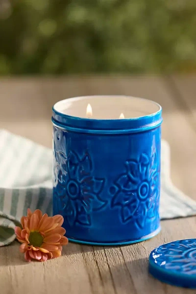 Terrain Summer Nights Enamel Citronella Candle