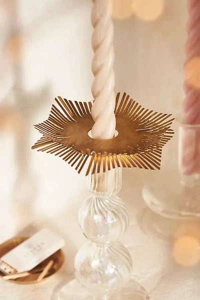 Terrain Sun Rays Candle Cuff In Gold
