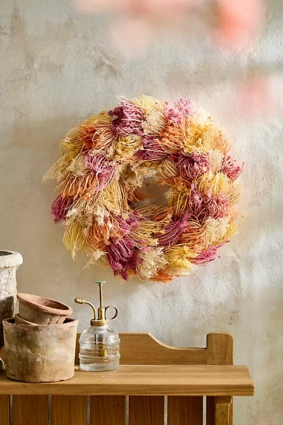 Terrain Sunrise Dill Dried Wreath