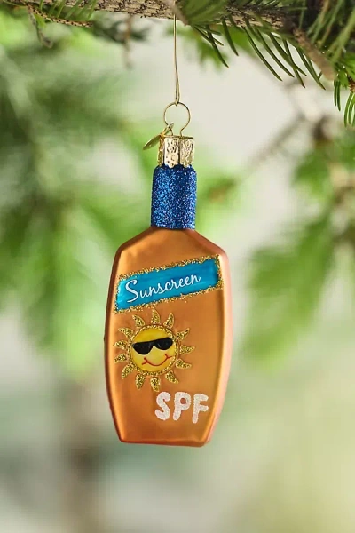 Terrain Sunscreen Glass Ornament In Multi