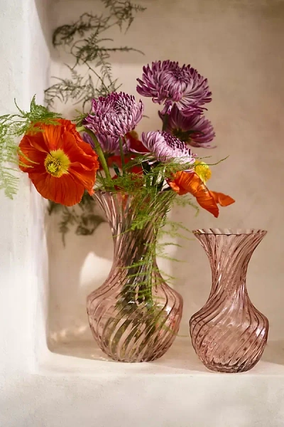 Terrain Swirled Glass Vase