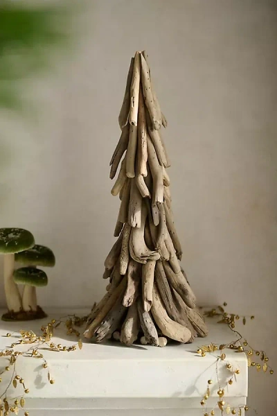 Terrain Tabletop Driftwood Cone In Neutral
