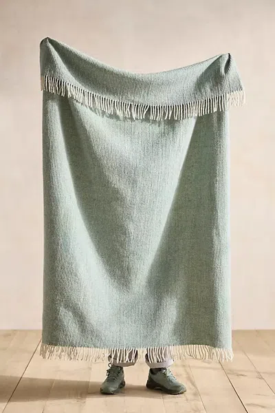 Terrain Tbco Recycled Wool Throw In Green