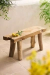 Terrain Teak Root Mudroom Bench In Brown