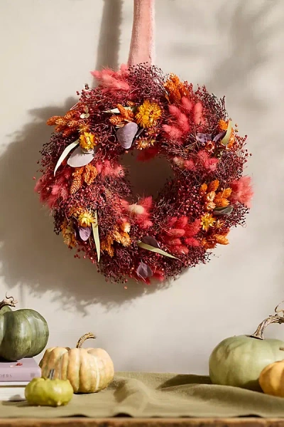 Terrain Terracotta Dutch Florals Dried Wreath