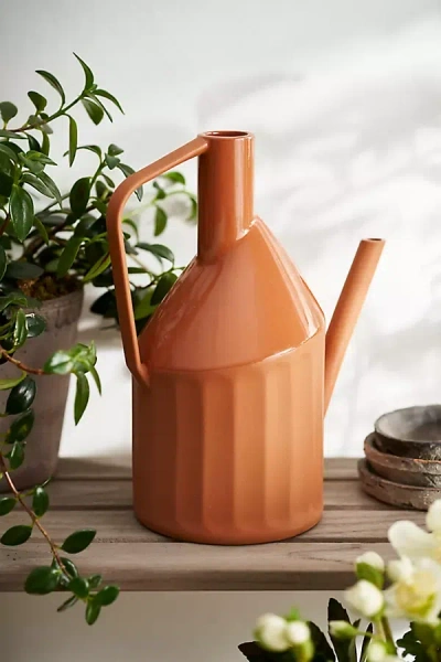 Terrain Textured Stoneware Watering Can