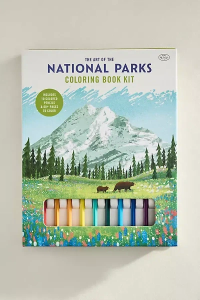 Terrain The Art Of The National Parks Coloring Book Kit In Multi