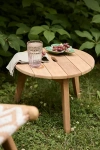 Terrain Three Leg Teak Side Table