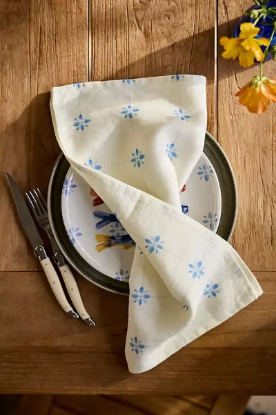 Terrain Tilework Linen Napkins, Set Of 2