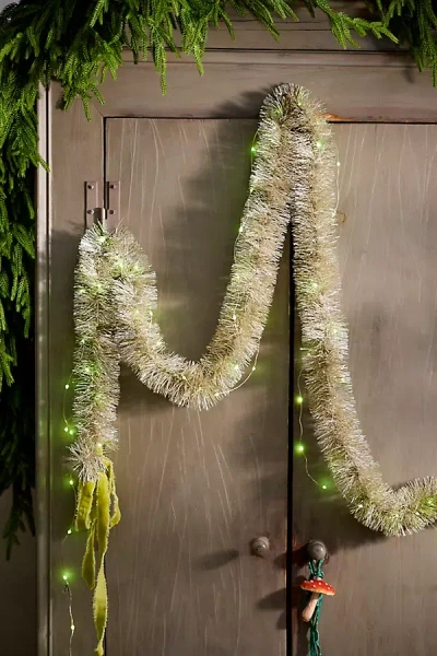 Terrain Tinsel Garland, 104"