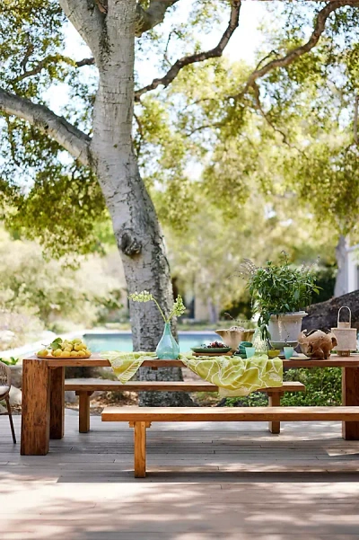 Terrain Titan Reclaimed Teak Dining Table