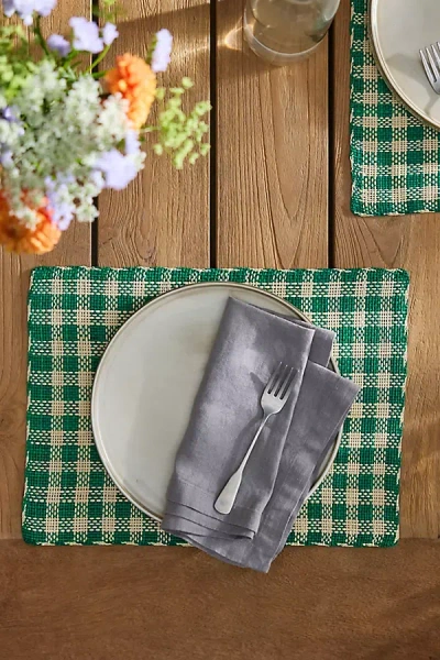 Terrain Toquilla Palm Placemats, Set Of 2