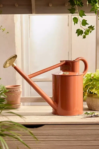 Terrain Traditional Watering Can, 8.8l In Orange
