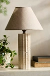 Terrain Travertine Table Lamp