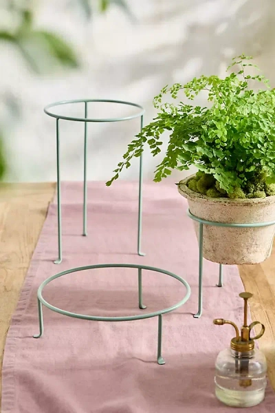 Terrain Tripod Plant Stand, Mint
