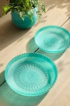 Terrain Turquoise Glass Saucer In Blue