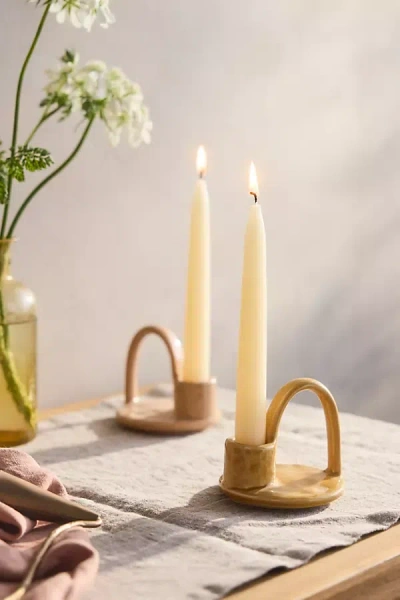 Terrain Unscented Taper Candle Set In Neutral