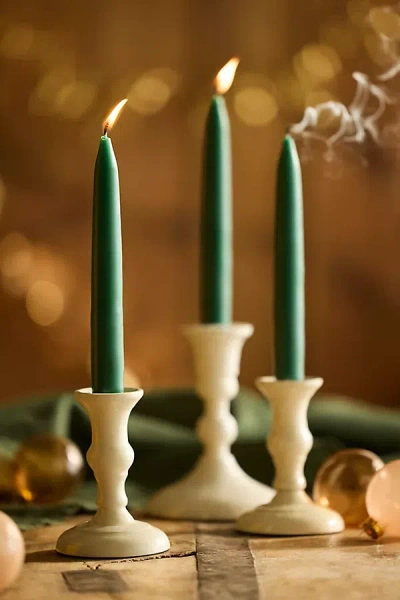 Terrain Unscented Taper Candle Set, Evergreen