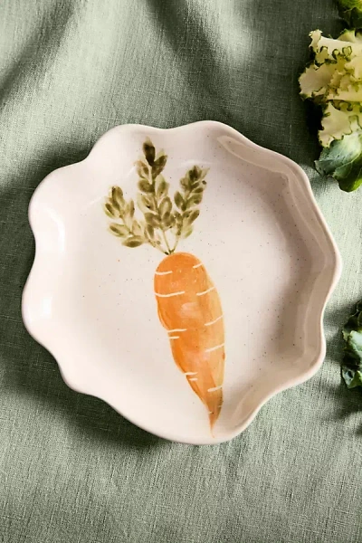 Terrain Vegetable Garden Stoneware Side Plate In Pink