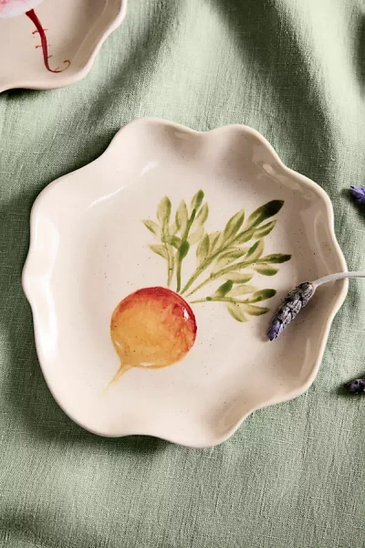 Terrain Vegetable Garden Stoneware Side Plate In Neutral