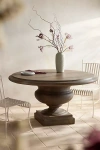 Terrain Venetian Stone Pedestal Dining Table