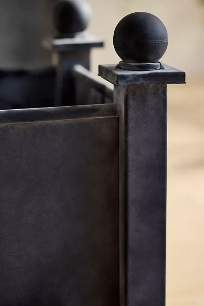 Terrain Versailles Galvanized Trough Planter