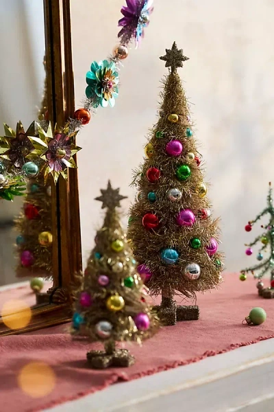Terrain Vintage Tinsel Bauble Tree