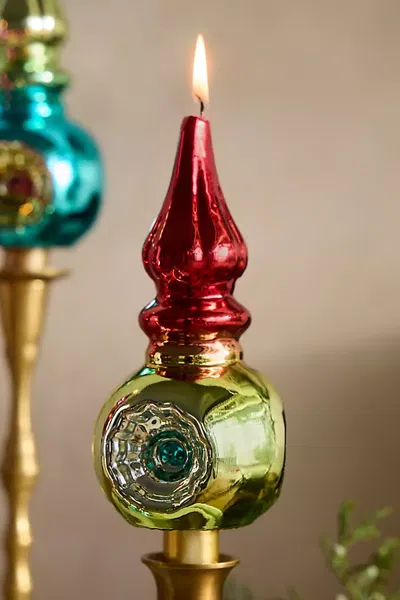 Terrain Vintage Tree Topper Candle In Multi