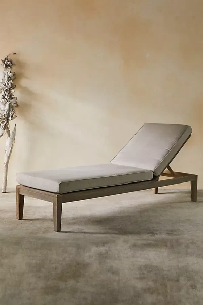Terrain Vista Chaise Cushion In Gray