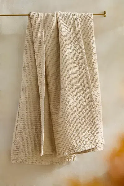 Terrain Waffle Weave Bath Towel In Ivory