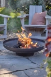Terrain Weathering Steel Round Bowl Fire Pit