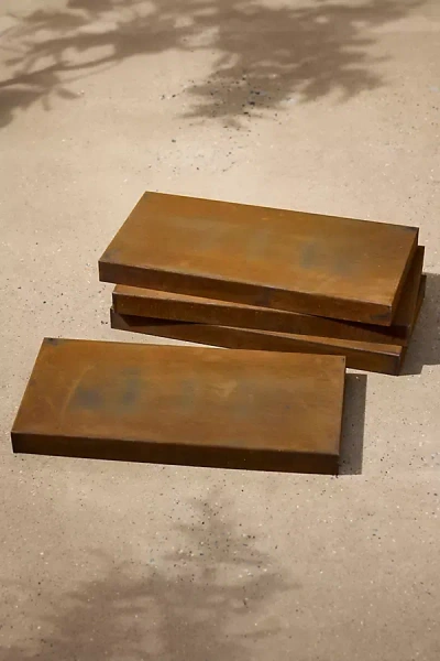 Terrain Weathering Steel Stepping Stone