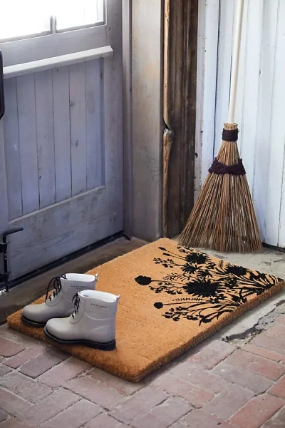 Terrain Wildflower Coir Doormat In Multi