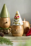 Terrain Wooden Gnome Candle, Lavender Balsam In Multi