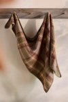 Terrain Wool Triangle Scarf In Gray