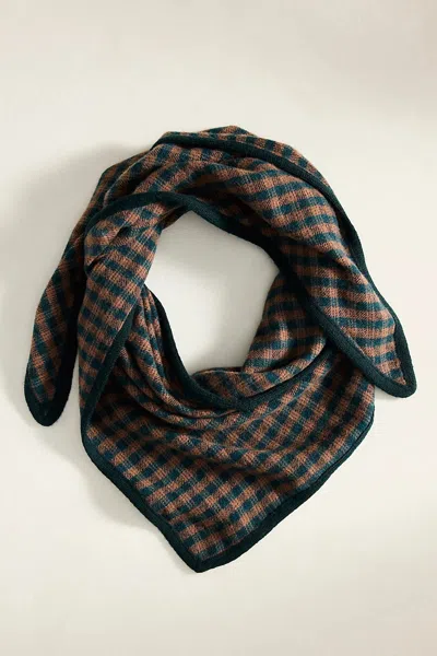 Terrain Wool Triangle Scarf In Multi